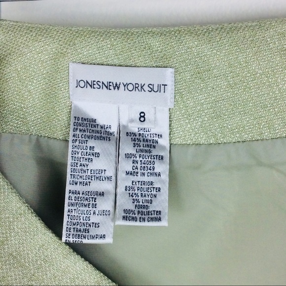 Jones New York Suit Gorgeous Textured Skirt (8) - Picture 5 of 5